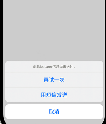 迪庆apple维修iPhone上无法正常发送iMessage信息