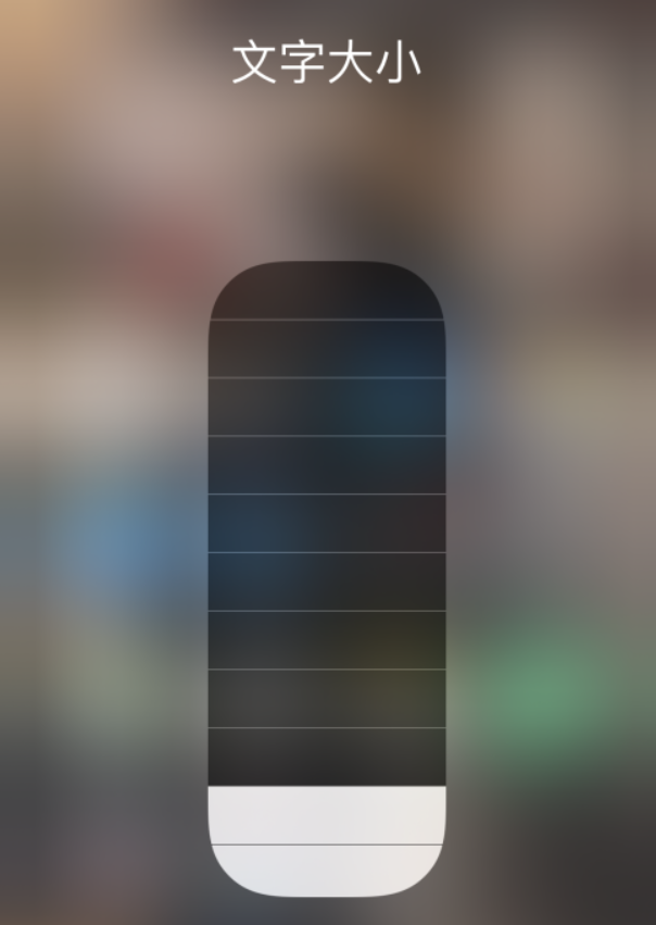 迪庆苹果手机维修分享小技巧：在 iPhone 控制中心快速调节字体大小 